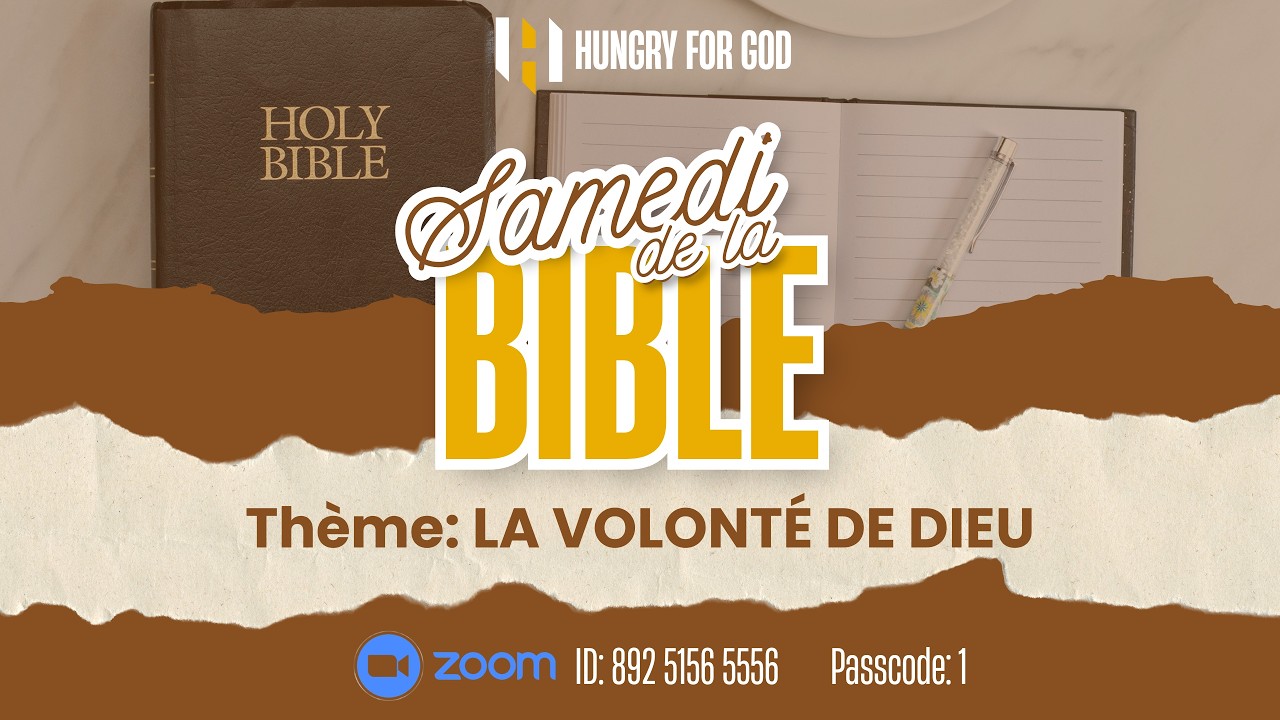 SAMEDI DE LA BIBLE || LES 4 DIMENSIONS DE LA VOLONTÉ DE DIEU || ROMAINS 12: 2 || 14.03.2026