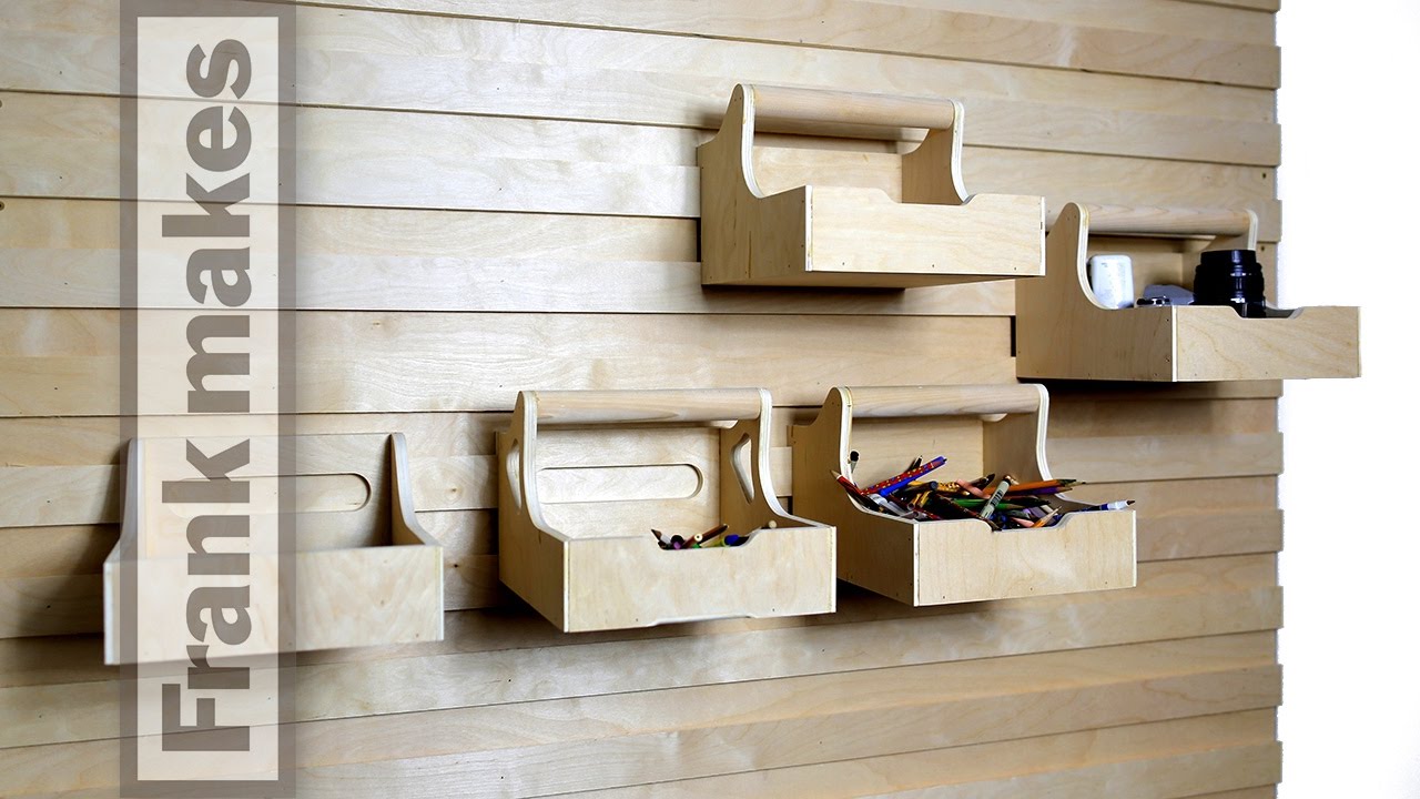 Office 3: French Cleat Storage Wall