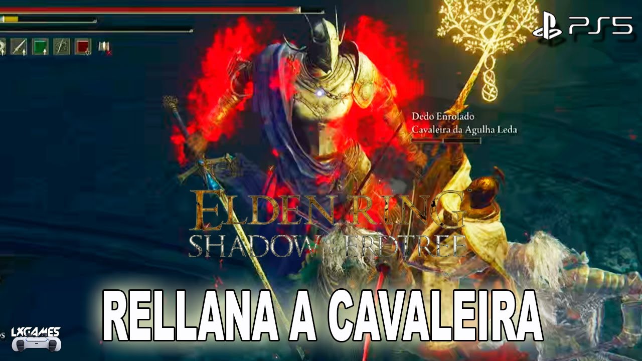 DERROTANDO RELLANA A CAVALEIRA DAS LUAS GEMEAS: ELDEN RING.