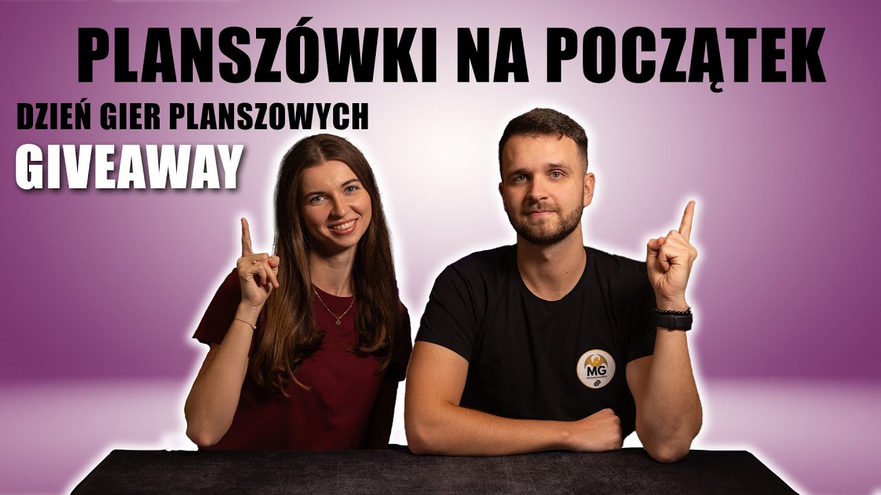 GRY PLANSZOWE NA POCZĄTEK | Dzień Gier Planszowych | Giveaway