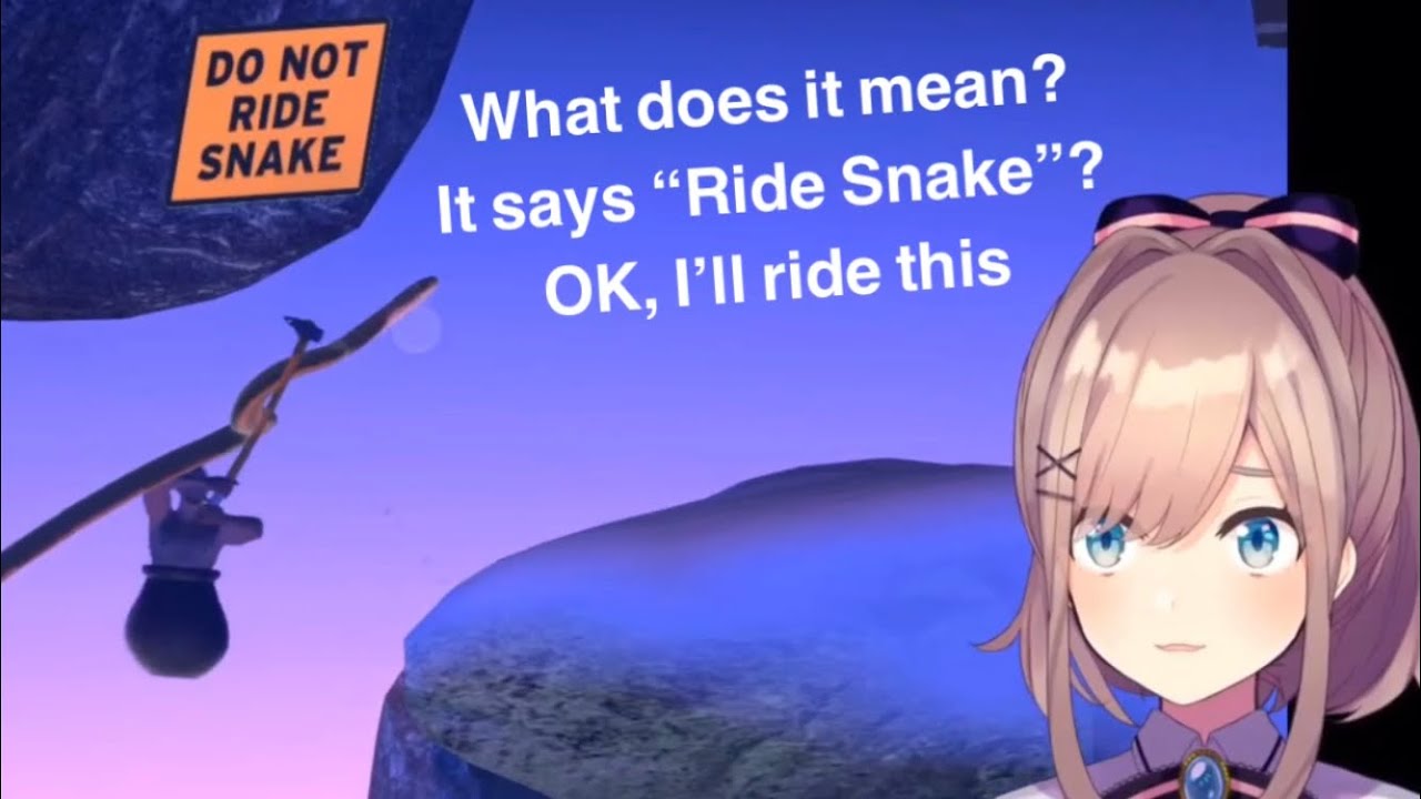 She rides 