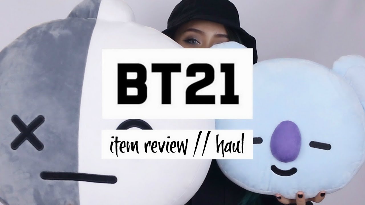 BT21 Review #1: Plushies + Clothing | haul