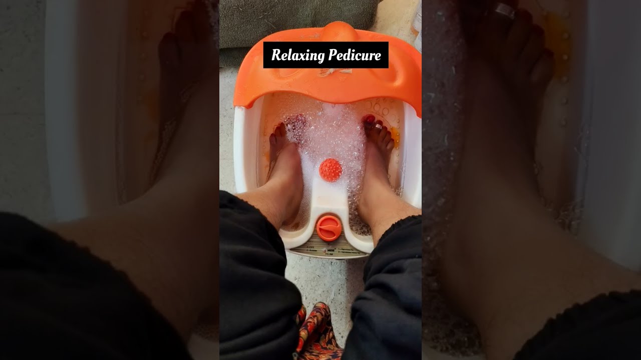 Relaxing Pedicure - Nifa beauty parlour - Perumalpattu 