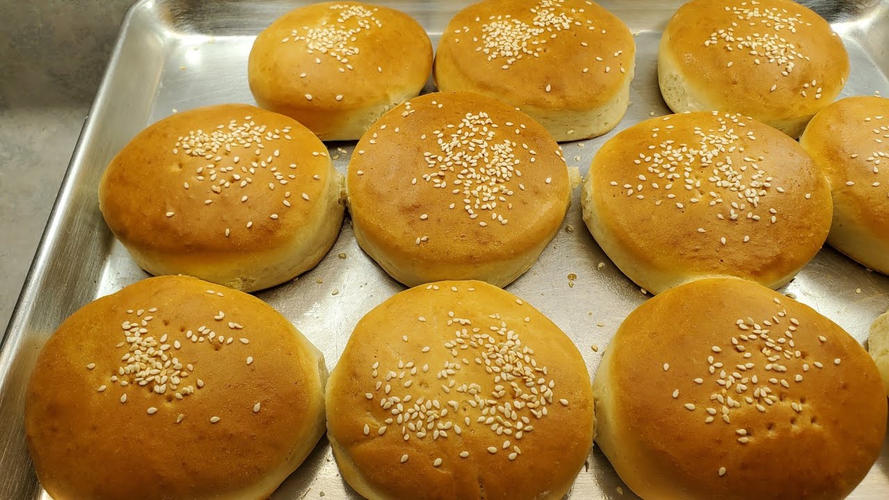 el mejor pan de amburguezas super esponjaditas
