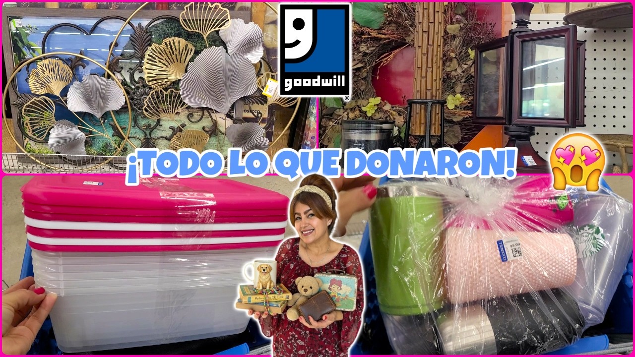 ⭐ ¡GOODWILL!😍🏷️ ¡SUPER LLENA DE DONACIONES A PRECIOS BAJOS! 💲  #GOODWILL #recorrido #2026