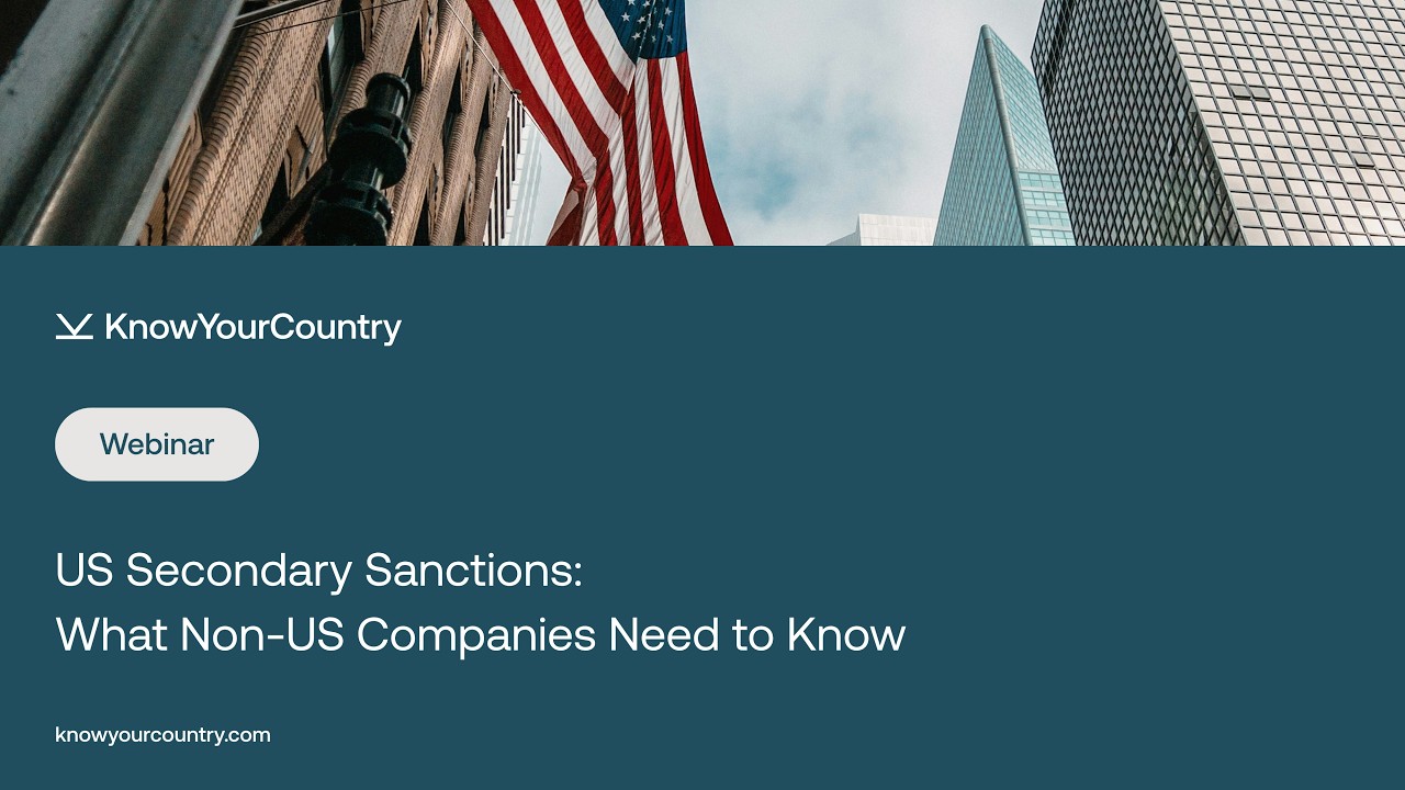US Secondary Sanctions What Non US Companies Need to Know