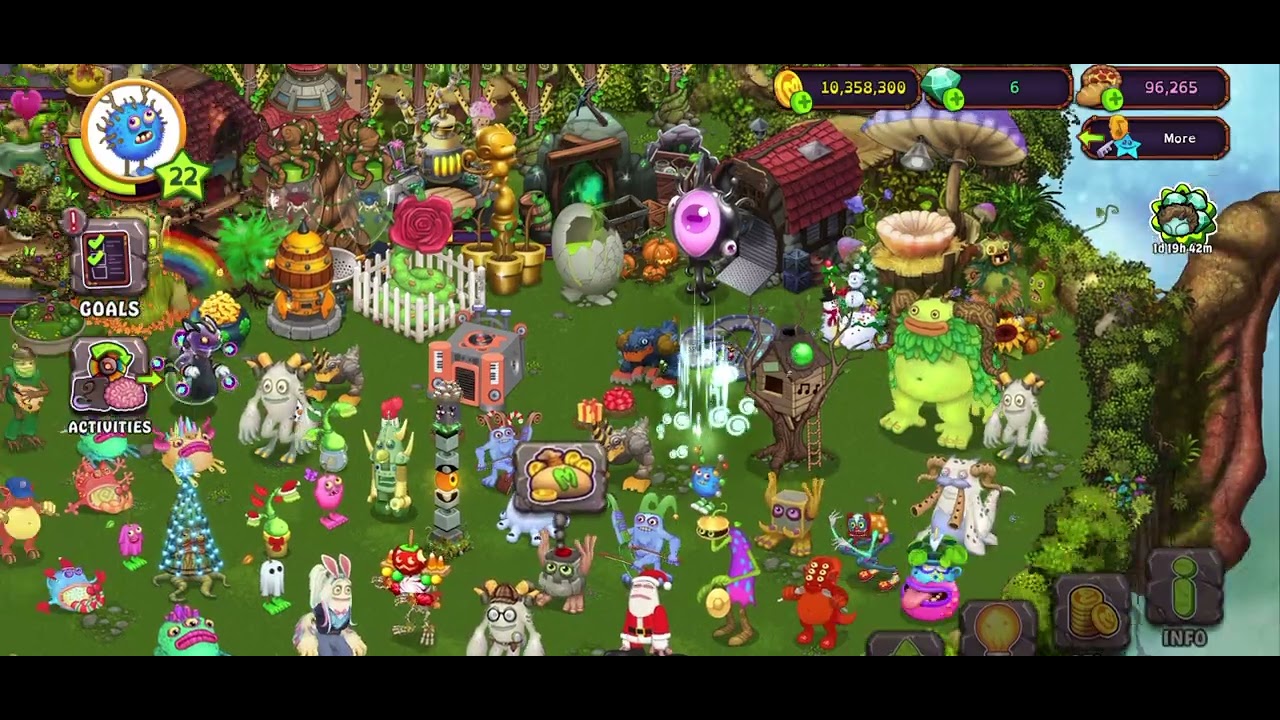 Checking my progress in my singing monsters (season 2!!! Episode 1)