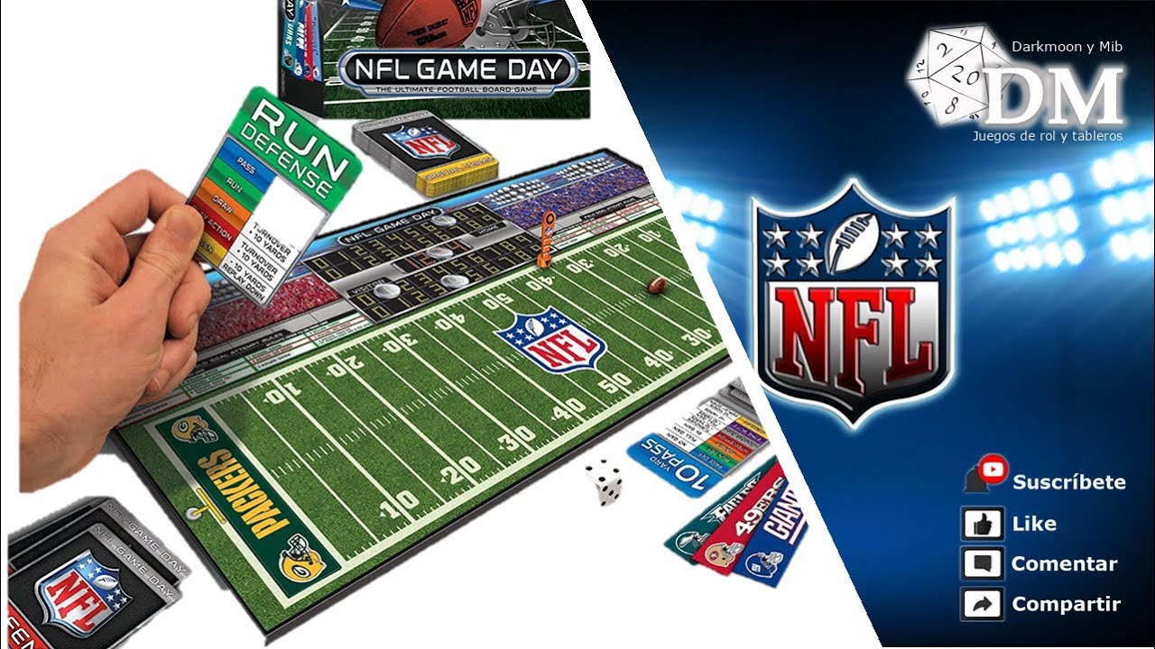 🎲NFL Game Day (día de juego) 🏈¿COMÓ se JUEGA? 🏉juega tu propio SUPER BOWL 📓Reglas del juego NFL