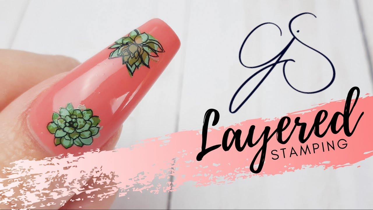 How To '' Layered Stamping ''   |   Clear Jelly Stamper Tutorial