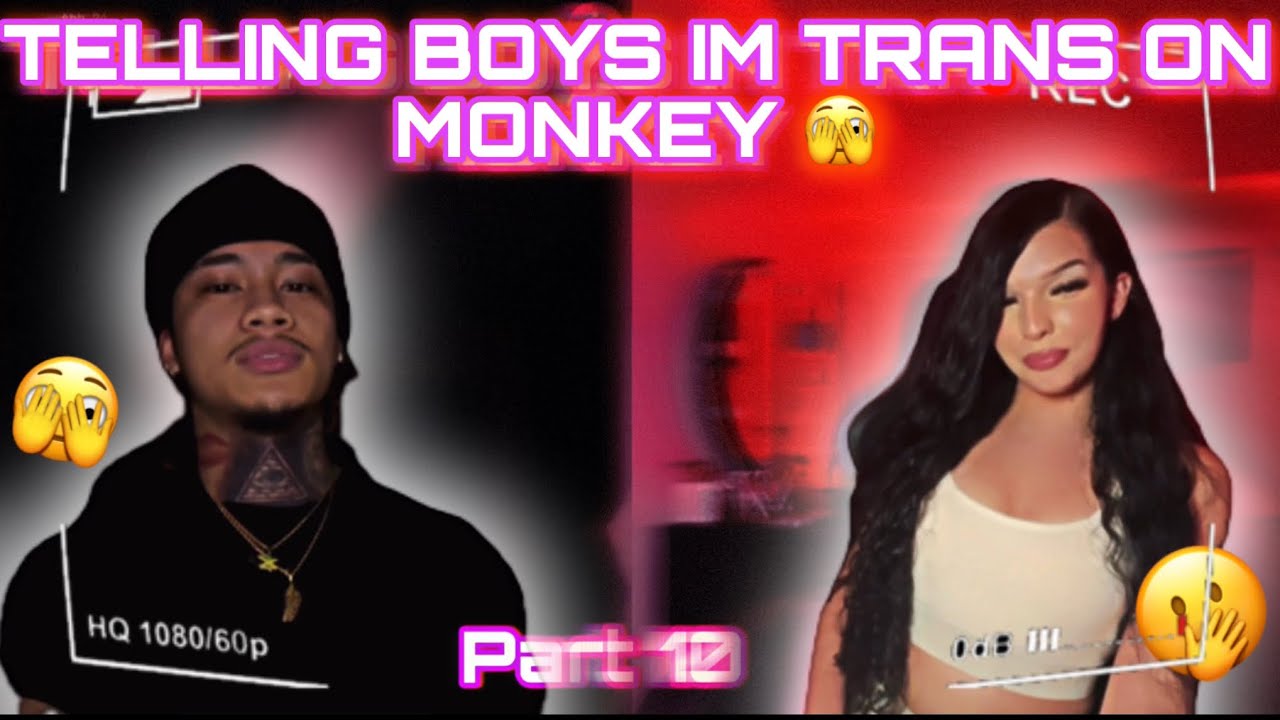 TELLING BOYS IM TRANS ON MONKEY (part 7)