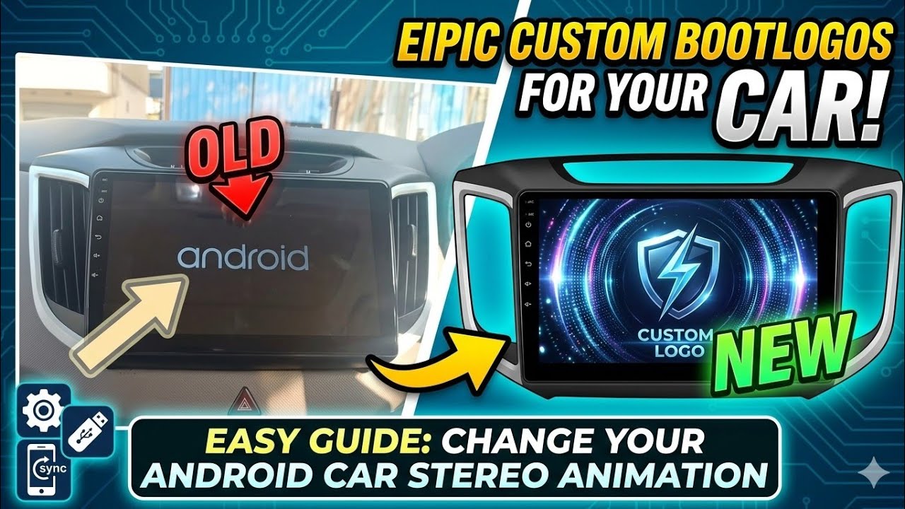 Change Boot Animation in TS Android Car Stereo | Easy Guide