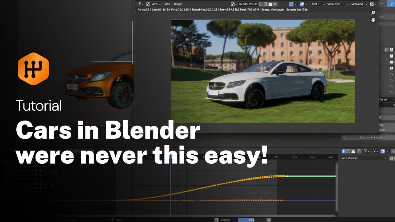 The Only Blender Car Tutorial You&rsquo;ll Ever Need | traffiq tutorial