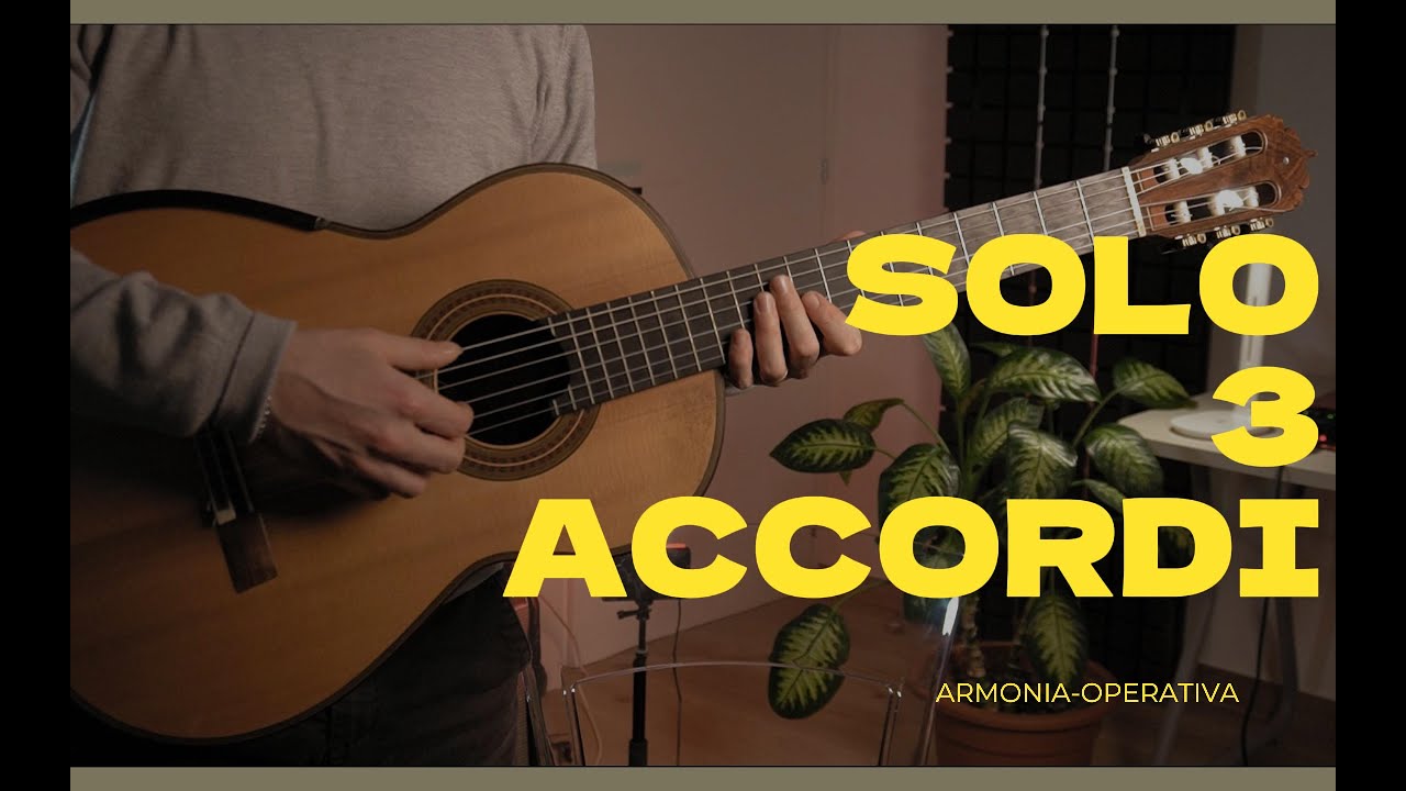 Progressione FANTASTICA con solo 3 accordi #guitar