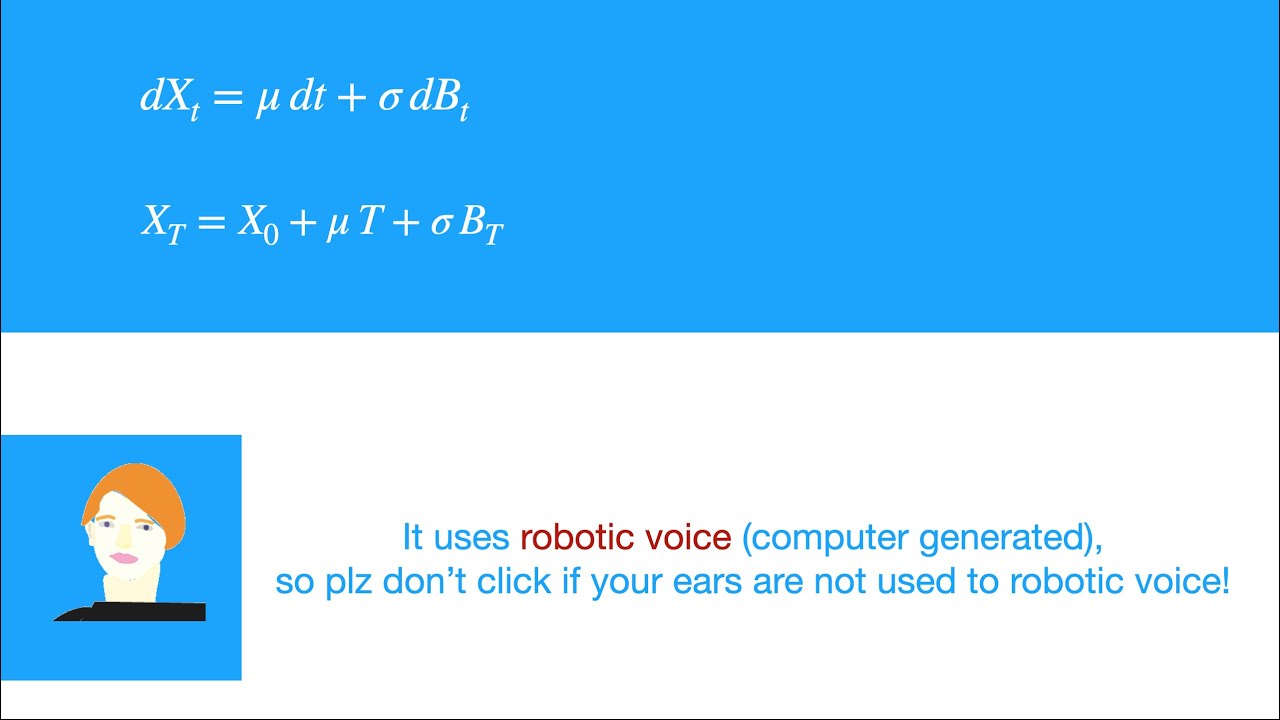 Арифметическое броуновское движение: решение, среднее значение, дисперсия, ковариация, калибровка...