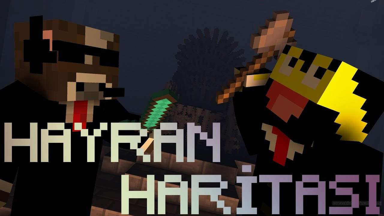 LABİRENT CANAVARI!!! - SIĞIRLAR İLE MİNECRAFT HAYRAN HARİTASI