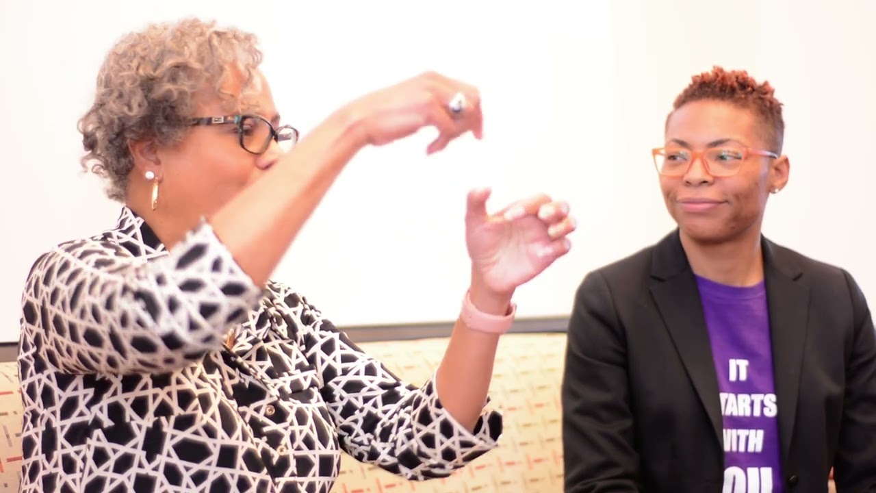 Education debt vs Achivement gap with Dr. Gloria Ladson-Billings  at WASHU with Liberated Genius