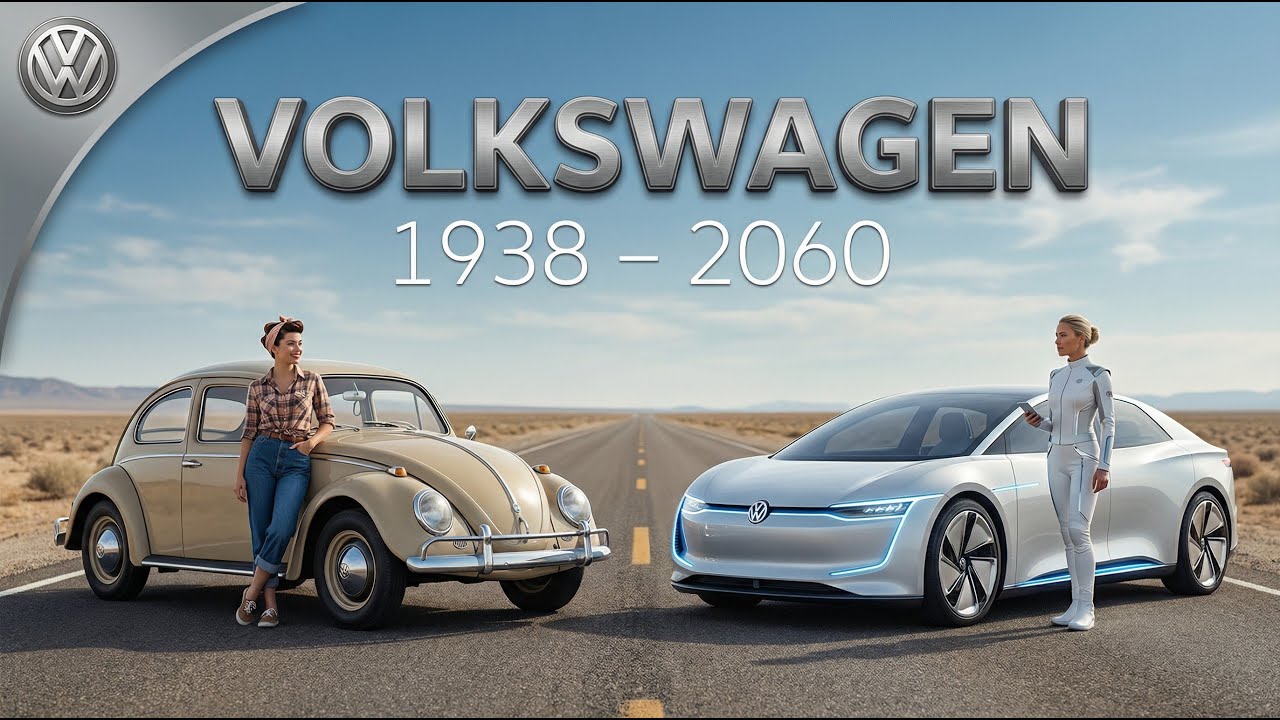 Volkswagen Best Car Models Evolution from 1938 to 2060