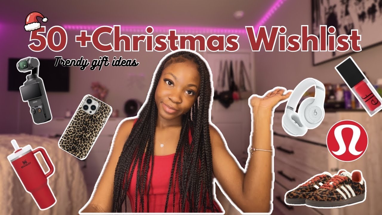 VLOGMAS EP1*Christmas Wishlist 50+ Girly Gift Ideas*Lulu, Pandora, skims and more.