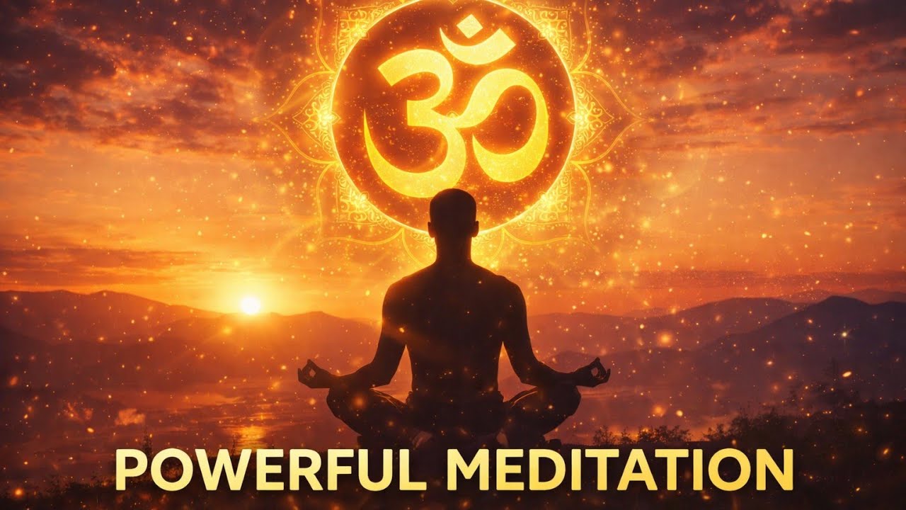 Om Meditation Sound | Deep Peace • Inner Calm • Stress Relief | 108 Om Chant