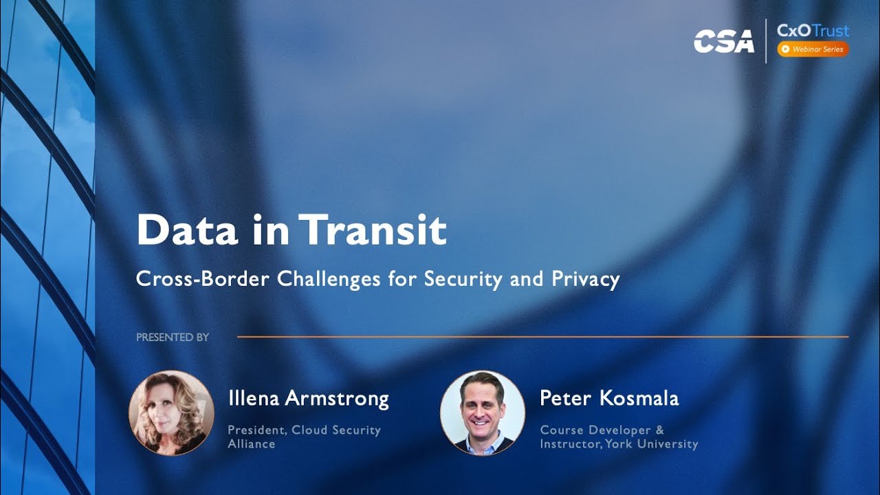 Данные в процессе передачи: трансграничные проблемы безопасности и конфиденциальности.