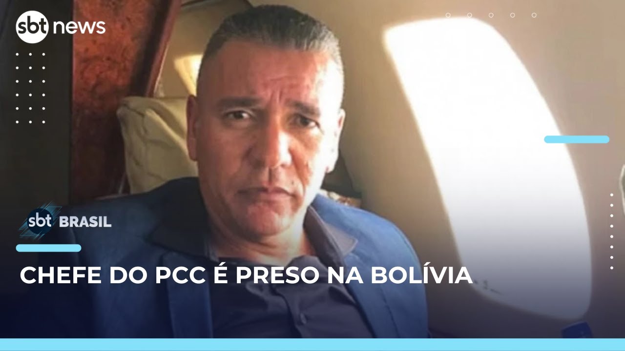Tuta, líder do PCC, é preso pela Polícia Federal na Bolívia | SBT Brasil (17/05/25)