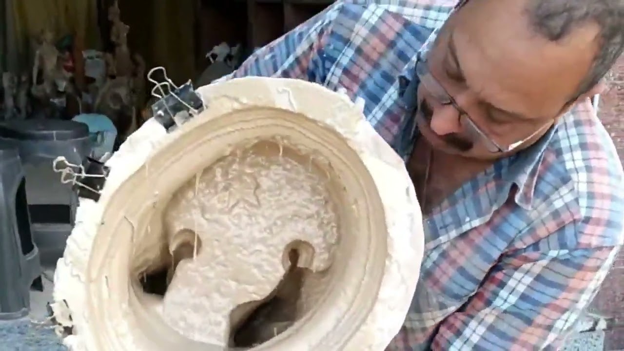 طريقة صب الحصان الترابيزة