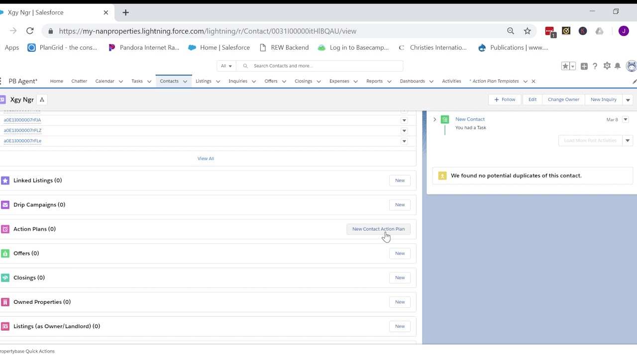 How To Create PropertyBase Action Plan Templates