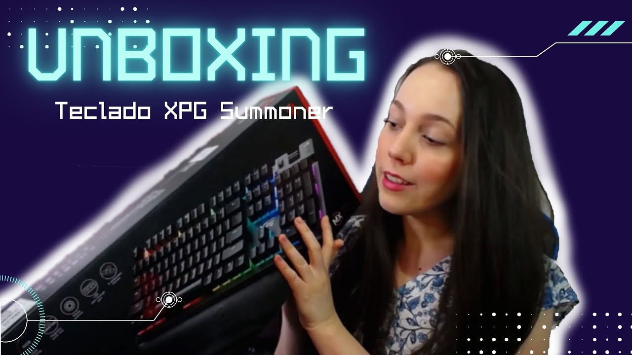 *Unboxing* Teclado XPG Summoner