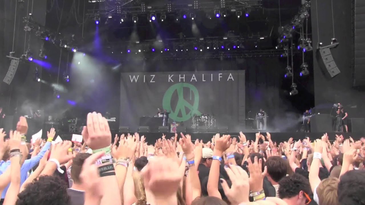 Wiz Khalifa - When I'm Gone + No Sleep LIVE @ Rock Werchter 2012