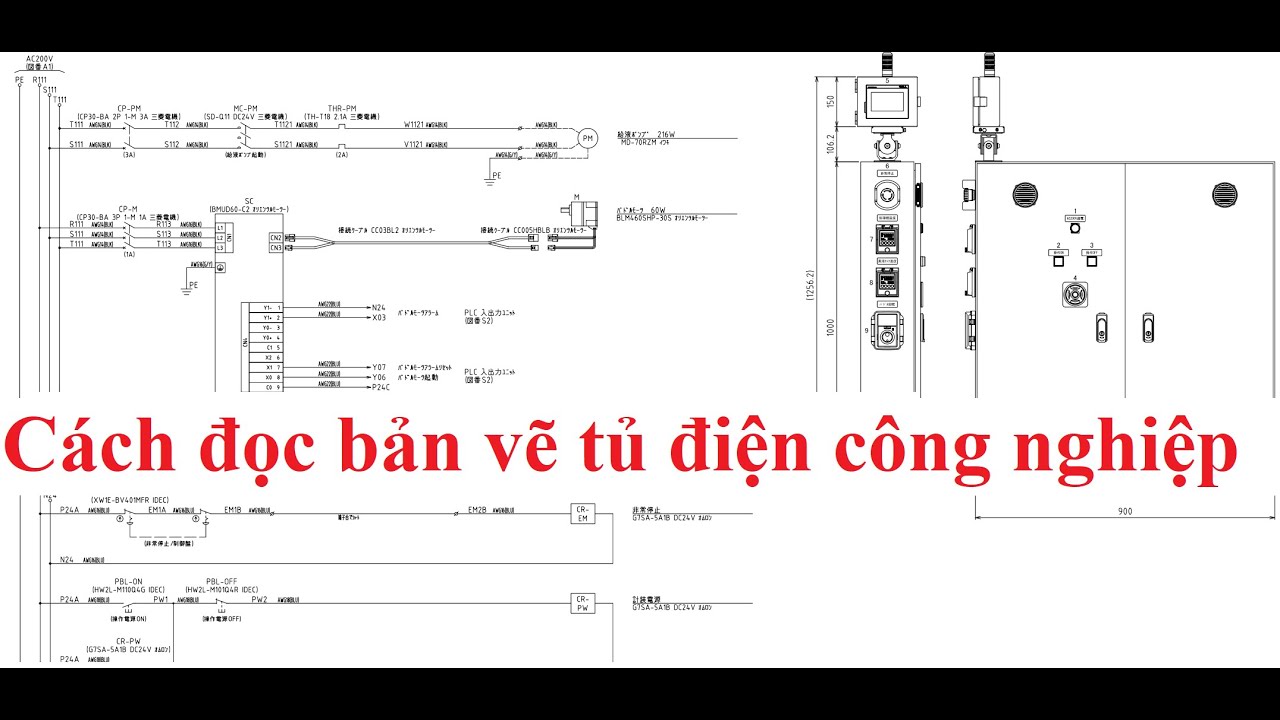 #2. Cách đọc bản vẽ tủ điện