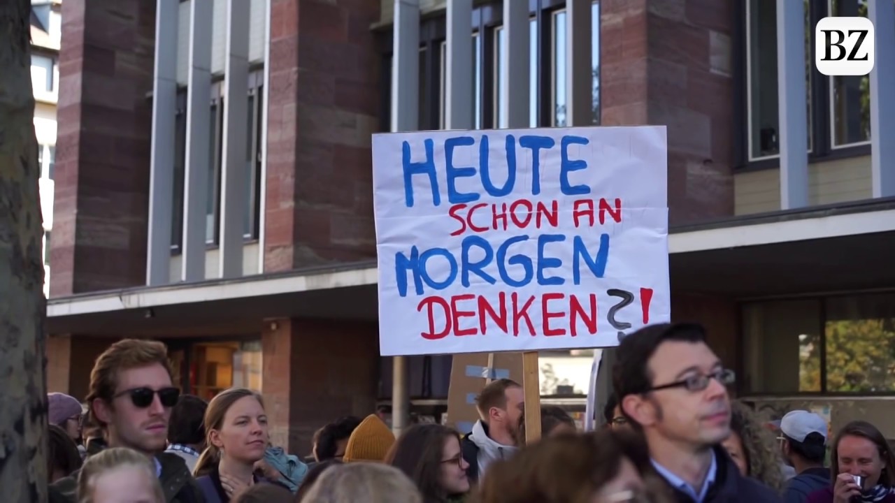 Fridays for Future stellt neuen Demo-Rekord in Freiburg auf