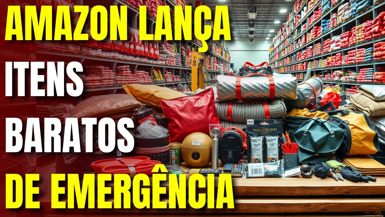 Amazon acaba de lançar 15 ITENS DE SOBREVIVÊNCIA por menos de $20