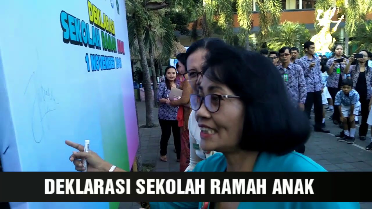Outdoor Classroom Day SD Saraswati Tabanan