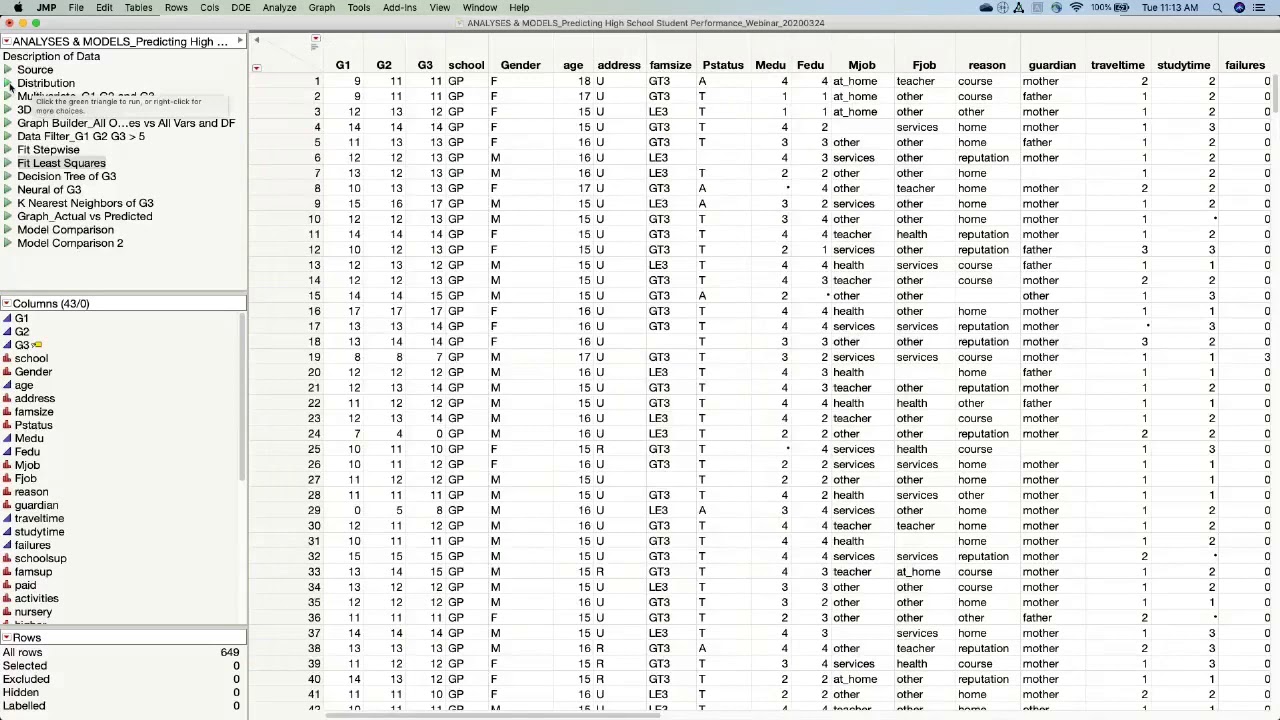Building Predictive Models in JMP March 2020