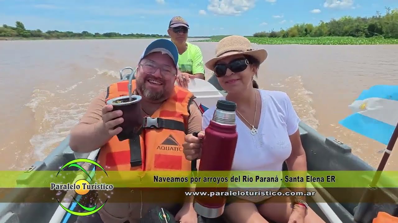 Navegamos por las islas del Río Paraná Santa Elena ER - Programa Paralelo Turístico 971 Bloque 03
