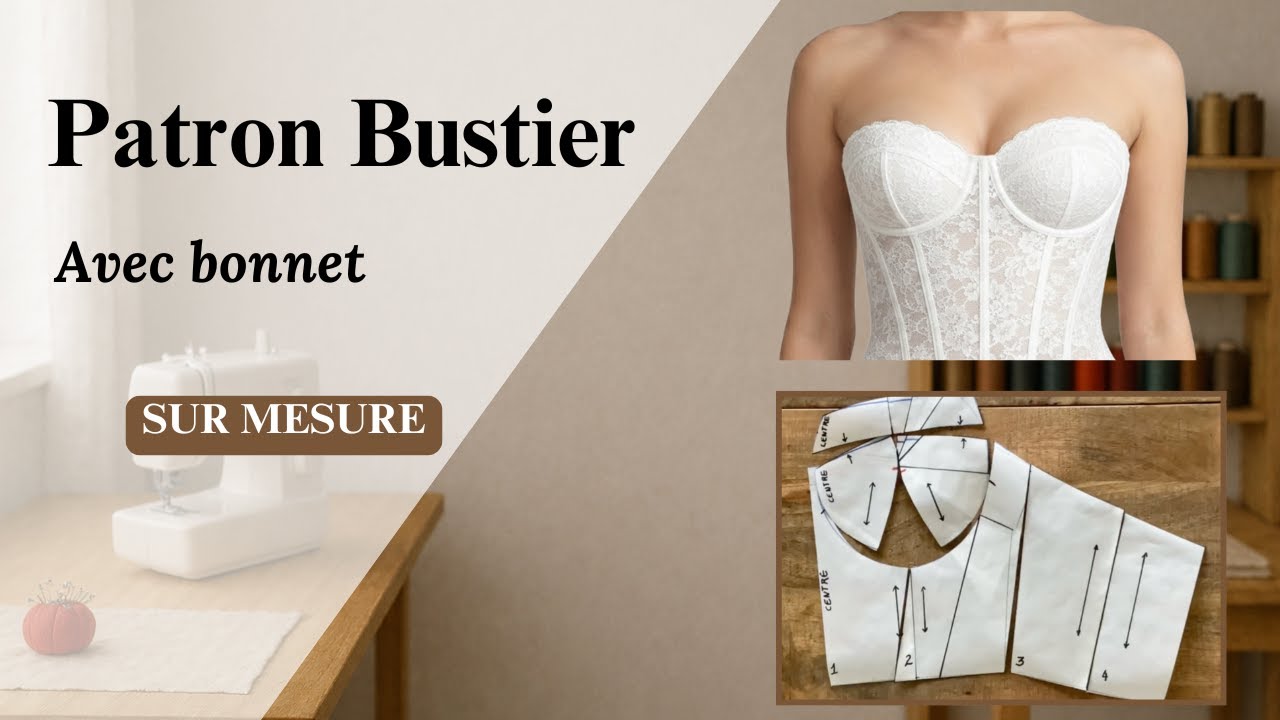 Un bustier avec bonnet ? On le fait ensemble depuis ton corsage !