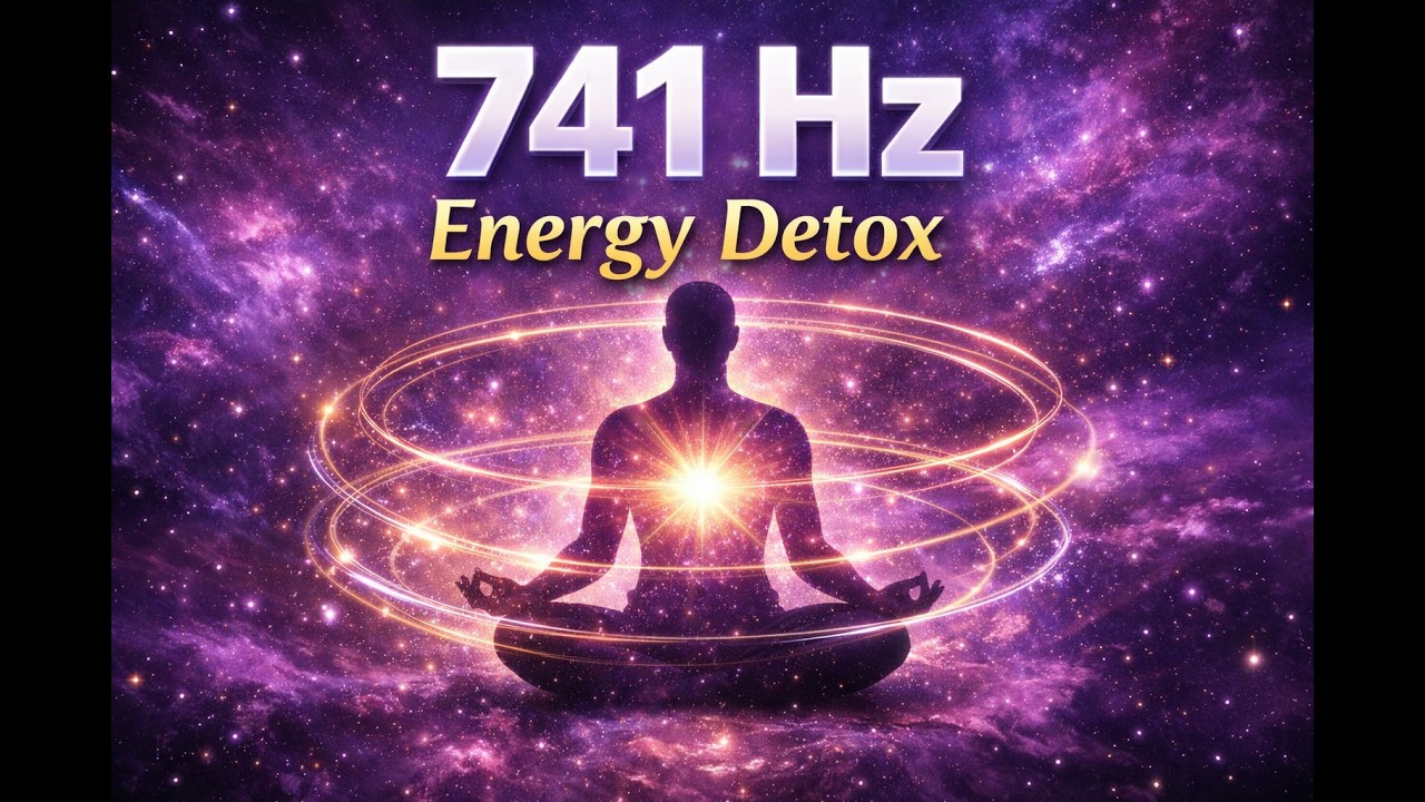 741 Hz Frekansı 🌿 Negatif Enerji Temizleme | Zihinsel Netlik | Meditasyon Müziği