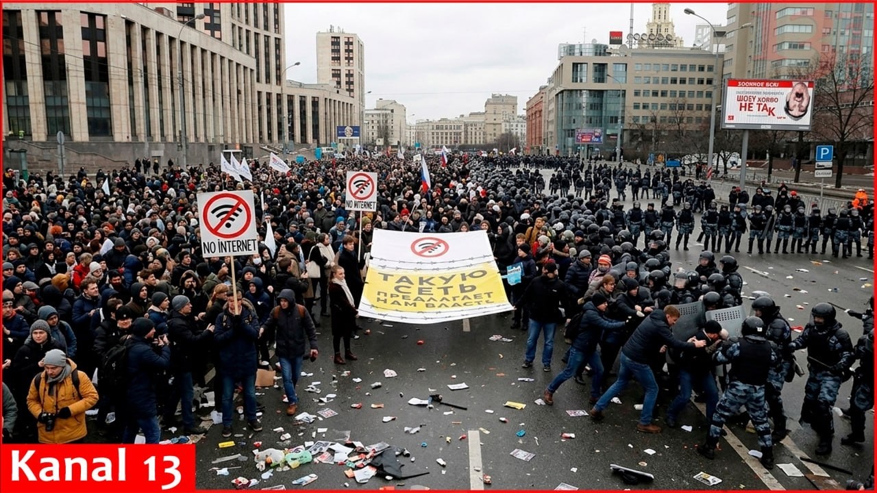 Интернет-бунт в России: волна гнева против Путина растёт
