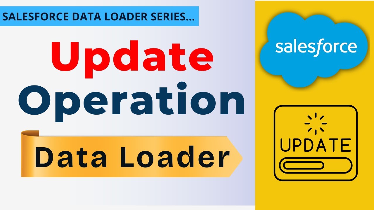 Как использовать операцию обновления в Salesforce Data Loader | Подробное объяснение | Salesforce...