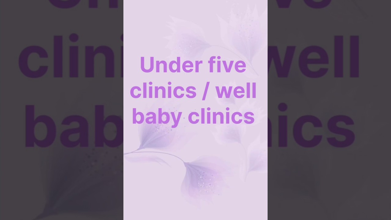 Under five clinics/ well baby clinics #notes #pediatricnursing #bscnursing #gnmnursing