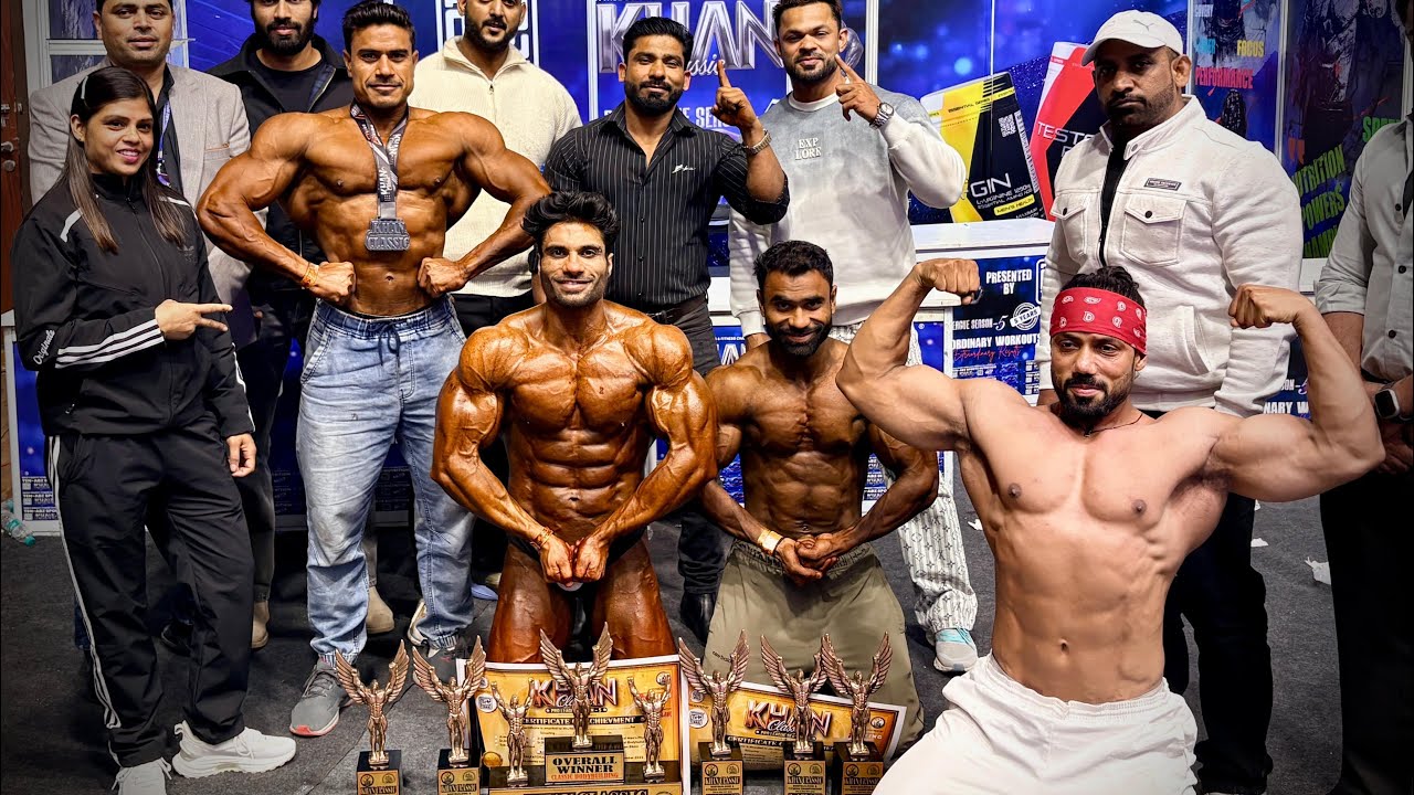 Khana  classic season 5 senior classic physique overall championship 