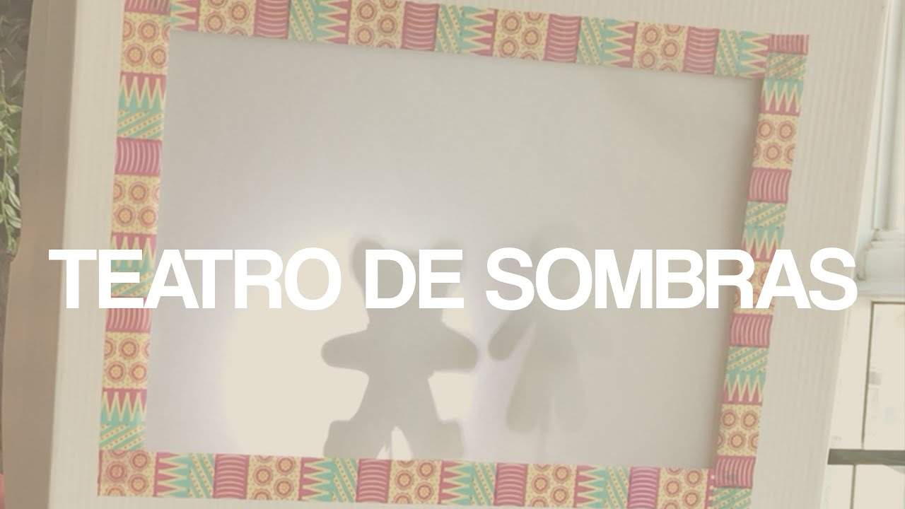 BRINCADEIRA DE IMAGINAÇÃO PARA CRIANÇAS - TEATRO DE SOMBRAS