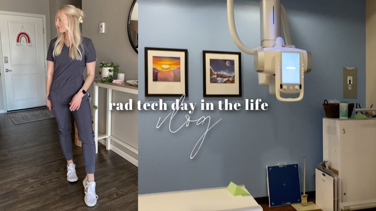 WORK DAY IN MY LIFE (rad tech): training at my new job + Cherokee scrubs haul