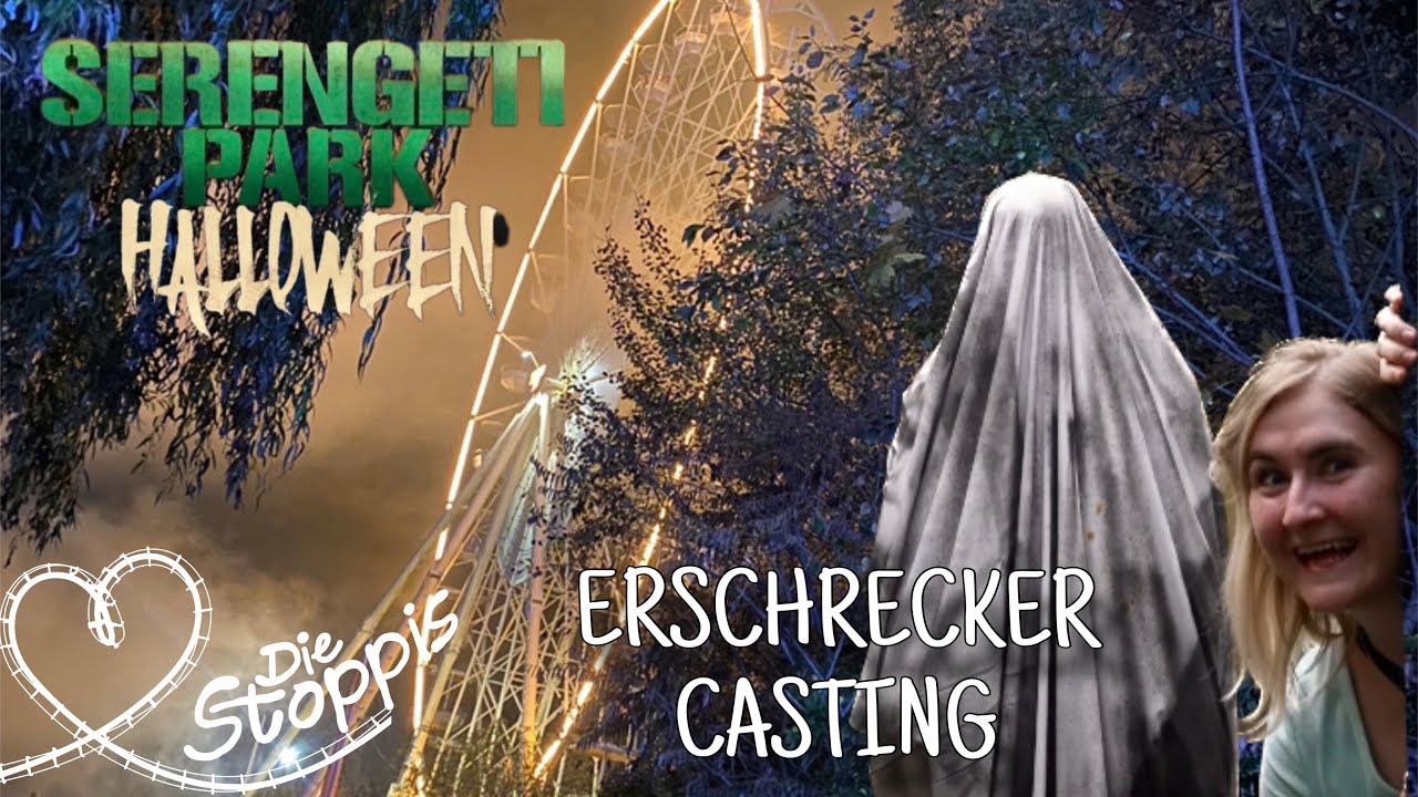 Wie wird man Erschrecker ? 👻 |  Halloween Casting im Serengeti-Park 2023