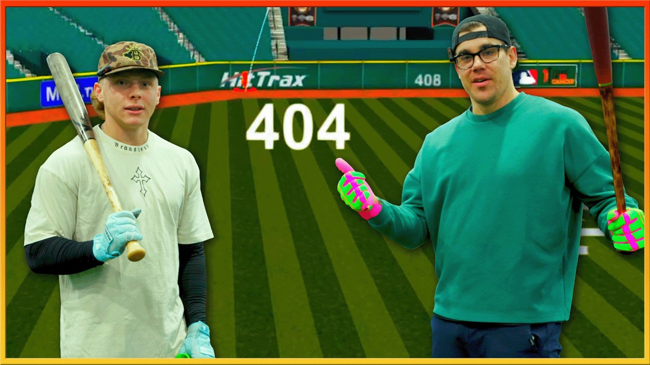 Ex-MLB pitcher gets trolled trying to hit NUKES (ft. Jtbatbros) | Trevor Hits Dingers