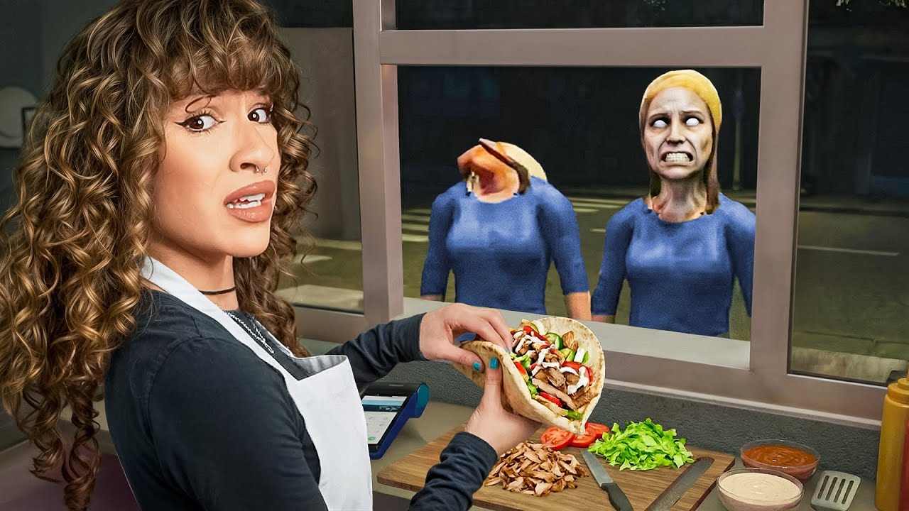 vendo SHAWARMA a la MEDIA NOCHE😰| Roblox