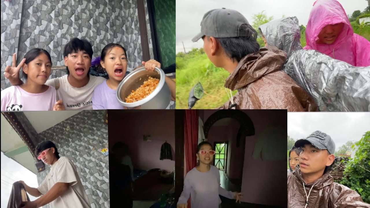 Time Pass Vlog With sister 👧 and after long time paxi  😂🫶❤️ pani pani pareko 🌧️din vlog 👽