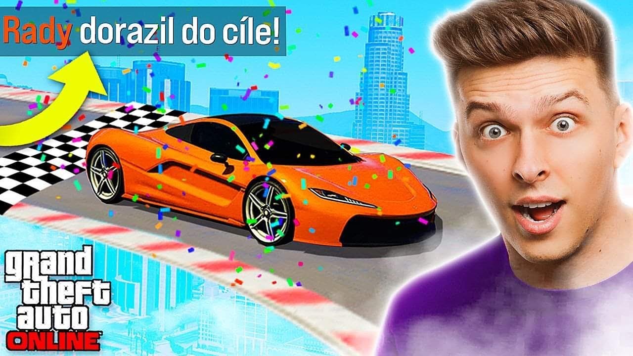RADY POPRVÉ DOJEL MAPU? | GTA w/ @RadekHradek