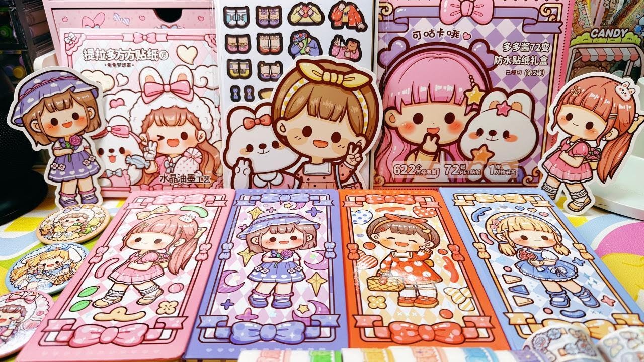 🎀恰恰の手帳 提拉多 多多醬 開箱 膠帶貼紙 沉浸式 白噪音 聲控 ASMR