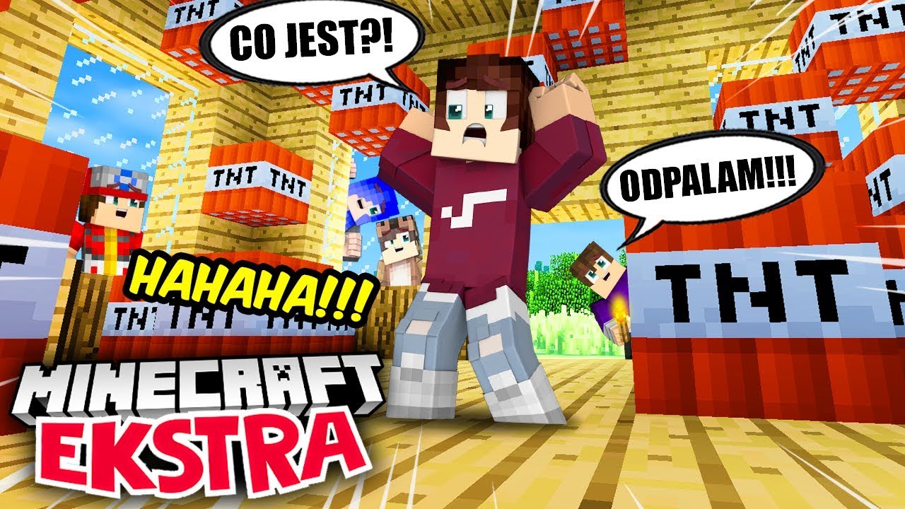 TNT PRANK W DOMU?! *ekstremalny wybuchł?!* - MINECRAFT EKSTRA